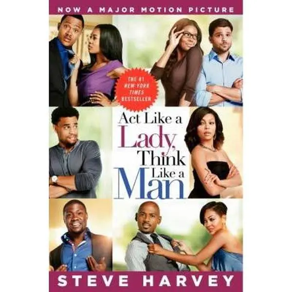USED Book - Act Like a Lady, Think Like a Man Movie Tie-in Edition: What Men Really Think About Love, Relationships, Intimacy, and Commitment by Steve Harvey (Paperback) - english