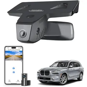 4K Front & 2K Rear 2 Channel HDR Dash Cam, Dual STARVIS 2 IMX678 IMX675, Fit for BMW iX 2022 2023 2024 2025, M60 xDrive50, 5GHz WiFi, GPS, 128GB Card