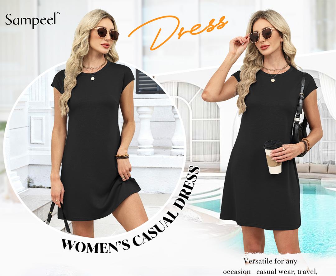 WIHOLL Dresses for Women 2026 Casual Summer Sundresses Sleeveless Tank Dress Fashion Outfits WIHOLL Dresses for Women 2026 Casual Summer Sundresses Sleeveless Tank Dress Fashion Outfits