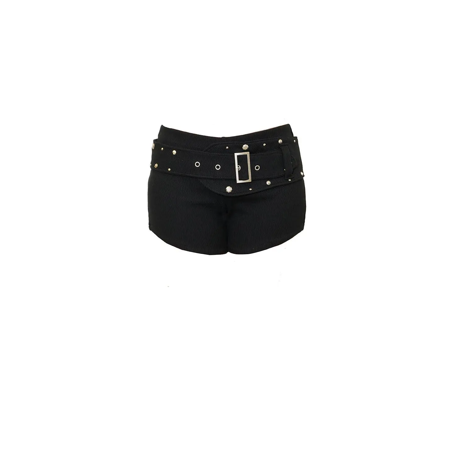 Dani Belt Shorts - Black - Restocked