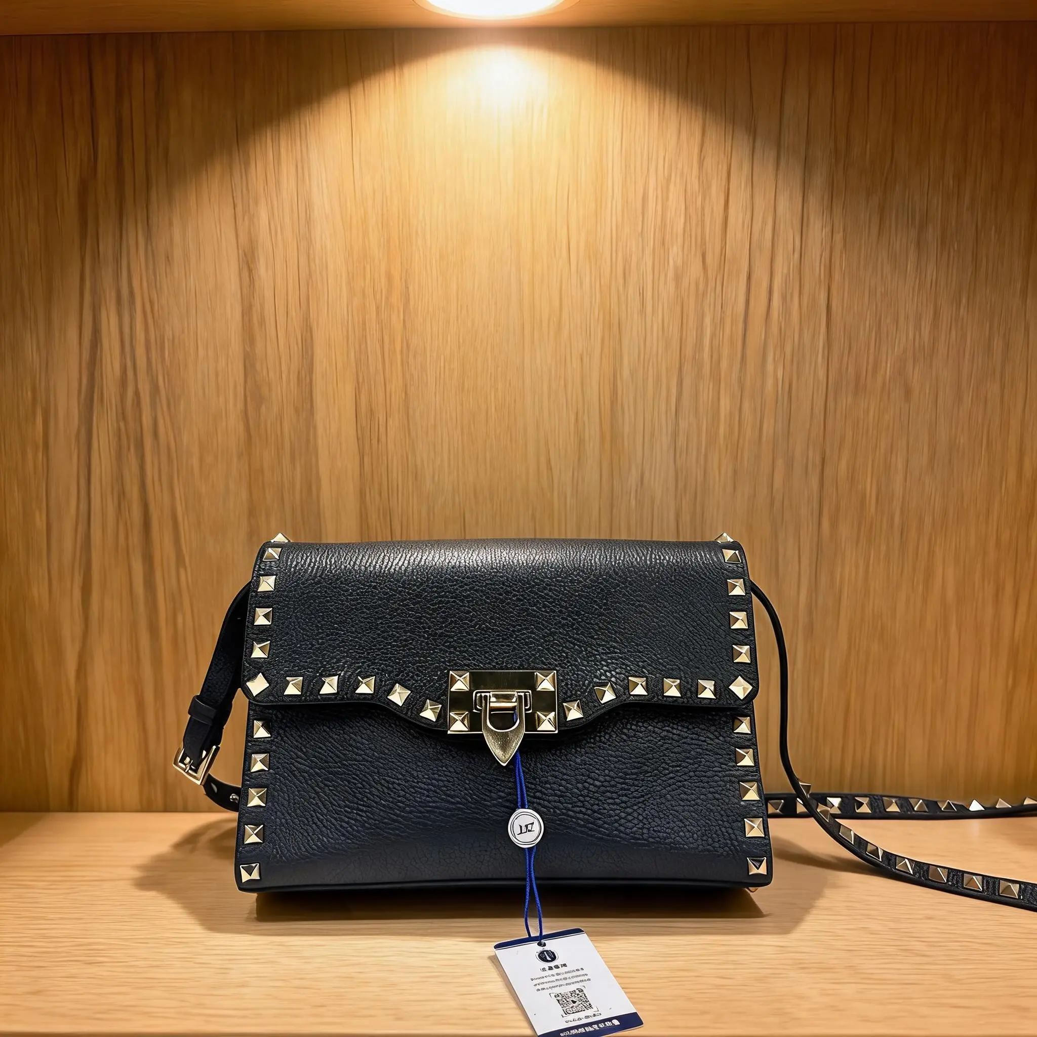 Pre-owned Valentino Leather Shoulder Bag C0725588818