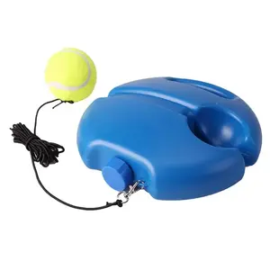 Professional Tennis Training Aids Bases with Elastic Rope Ball Practice Self-Duty Rebound Tennis Trainer Tennis Practice Tool NONE