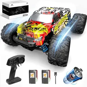 DEERC Cars 9310 High Speed Remote Control Car30+MPH, 1:16 Scales 4WD Off Road RC Truck,Fast All Terrains Toy Trucks Gifts,2 Batteries for 40Min Play
