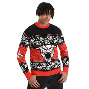 Terror Dog Ghostbusters Adult Sweater