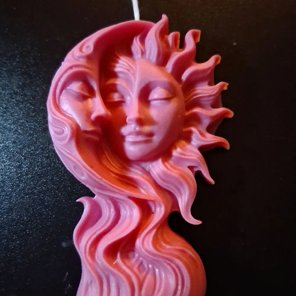 Sleeping Sun & Moon Candle