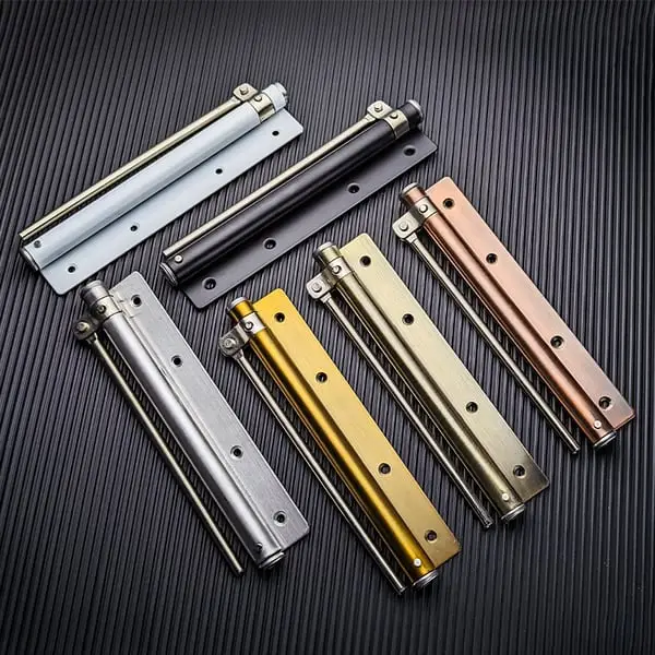 Automatic Door Closer, Zinc Alloy Safety Spring Door Closer Adjustable 50 kg Closing Door Hinge,dealsforyoudays