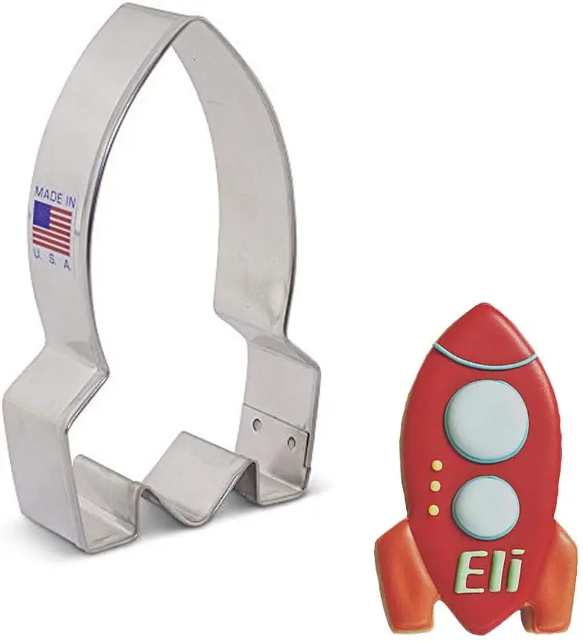 Rocket Cookie Cutter 4"
