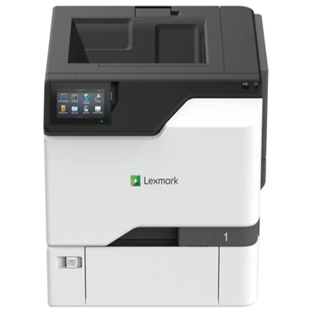 Lexmark 47C9100 CS735de Color Laser Printer, White and Grey