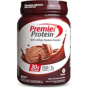 Protein Powder, Vanilla Milkshake, 30g Protein, 1g Sugar, 100% Whey Protein, Keto Friendly, No Soy Ingredients, Gluten Free, 17 Servings, 23.3 Ounces