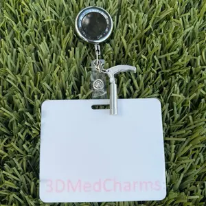 Laryngoscope badge keychain