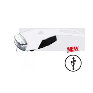 Bright Ideas  Silicone USB Rechargeable LED Bike Headlight