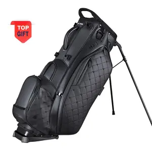 Ask Echo Golf Prestige-14 Way Full Length Hybrid Leather Stand Bag