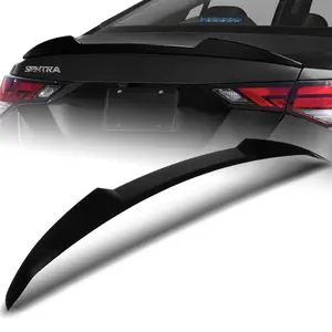 ABS Rear Trunk Lid Duckbill Spoiler Wing V-Style For 2020 - 2024 Nissan Sentra