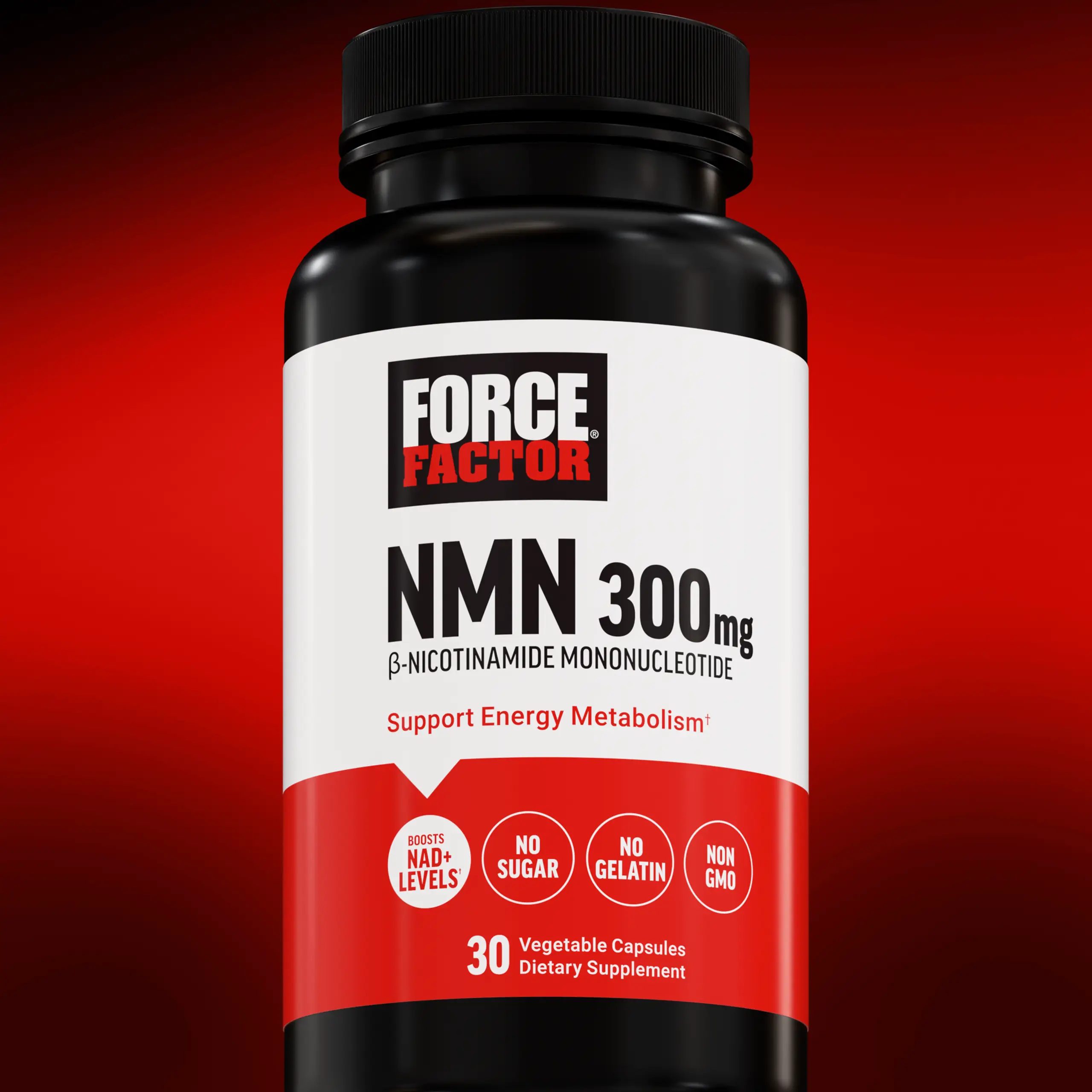 Force Factor NMN for Cellular Energy, 300mg per Serving, 30 Capsules Dietary Supplement man kit Edible Healthcare