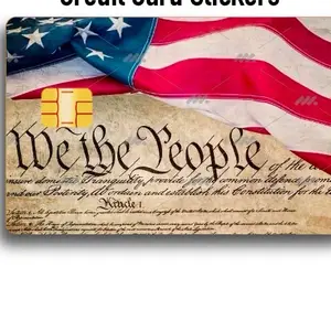 American patriotic  the Ultimate Rectangle Sticker for Anywhere & Anything  Minimal Tech Style | Waterproof | Perfect Fit for Laptops & Accessories - Unique Personalization