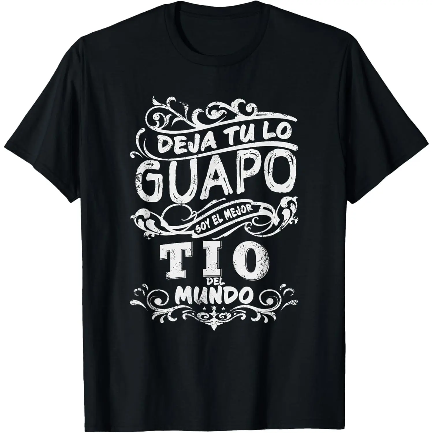 100% Cotton Men's Shirt The Best Uncle in the World for Father's Day T-Shirt