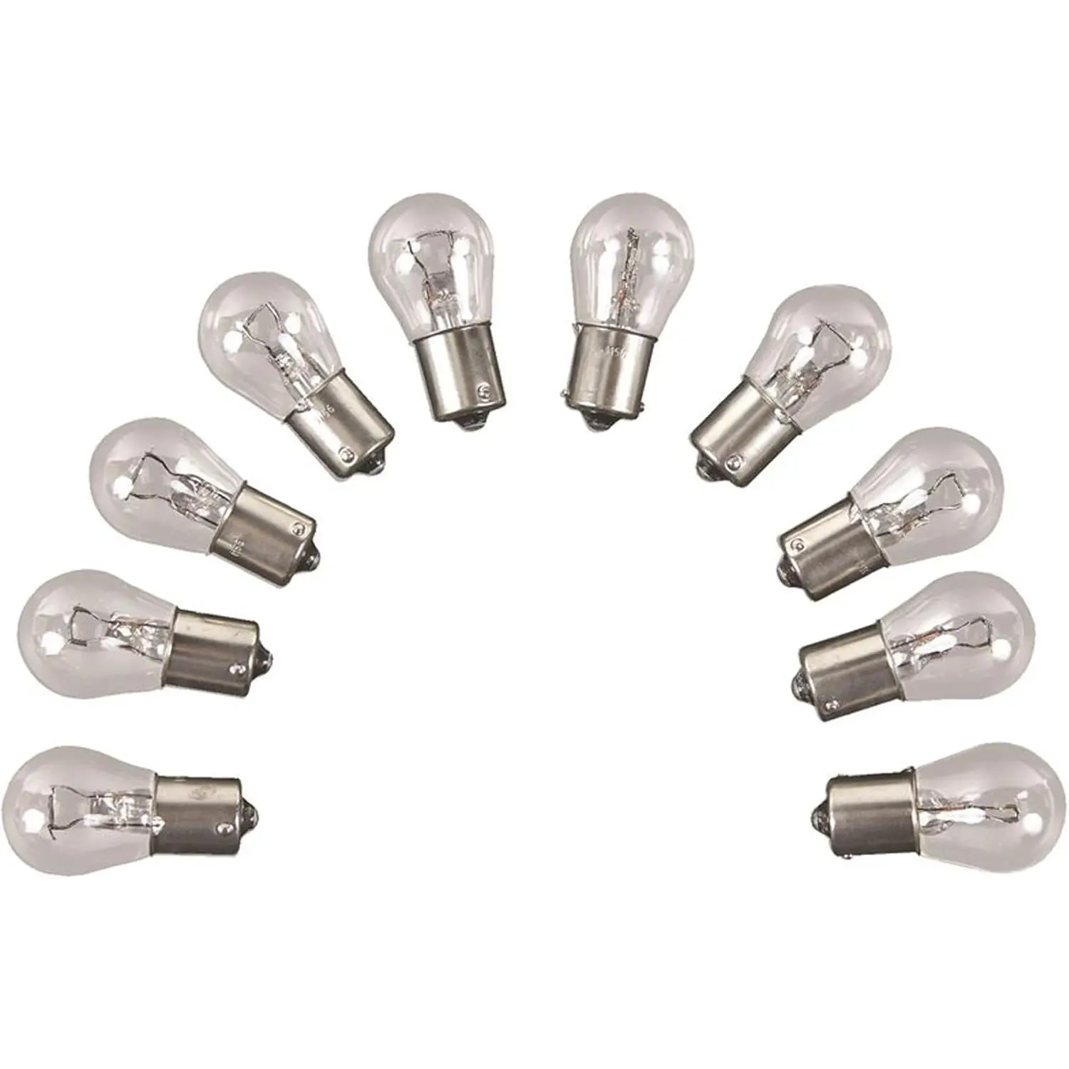 1141 Style 54788 Model Auto-RV Replaceable Backup Light Bulbs, 12.8V/1.44W, 21 Candle Power, Universal Fit, Long-Lasting, Easy Replacement, Box of 10, Automotive Car Lighting, Replaceable Bulbs