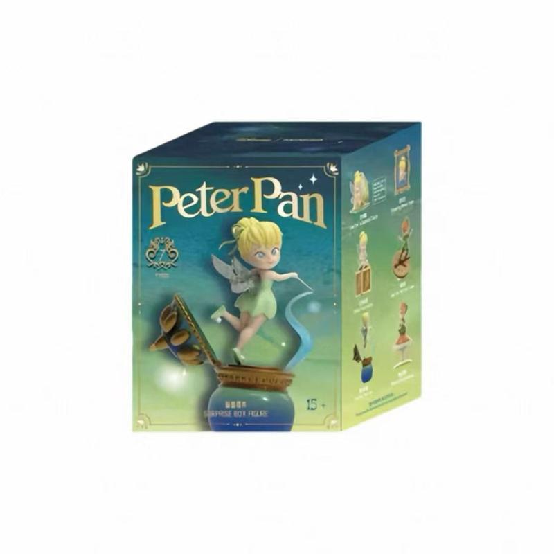Disney Peter Pan Lost Treasure Collection Functional Surprise Box Figure | Cute Decorative Ornaments & Practical Desk Accessories, Perfect Gift for Peter Pan Fans, Ideal for Home Display, Christmas Gift/New Year Gift