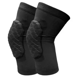 Basketball Knee Pads for youths Volleyball Knee Pads, Honeycomb Basketball Sleeves Baseball Sleeves Youth Boys & Girls, Knee Savers for Catchers Youth Wrestling Soccer Football Volleyball Roller Skating