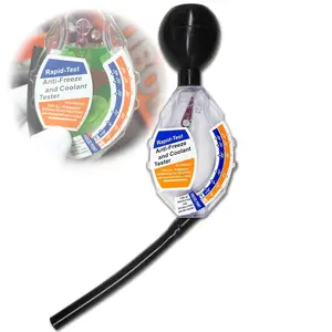 Antifreeze Tester Automotive, Dial Type Antifreeze Coolant Tester Hydrometer Engine Coolant Anti Freeze Testers Automotive Universal Tool for  System (Inhalation)