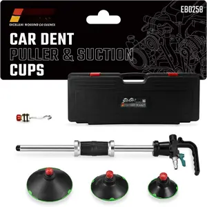 Pneumatic  Dent Puller Kit, Air Compressor Suction Cup Dent Puller with 75mm 100mm 125mm Cups, Slide Hammer Paintless Dent  for Auto  Repair