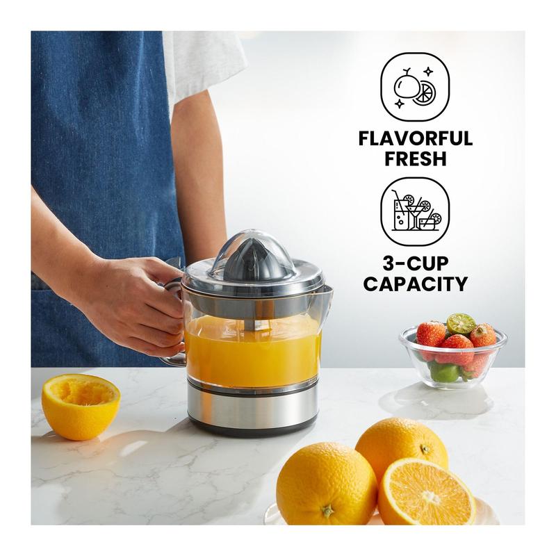 Elite Cuisine 3-Cup Electric Citrus Juicer