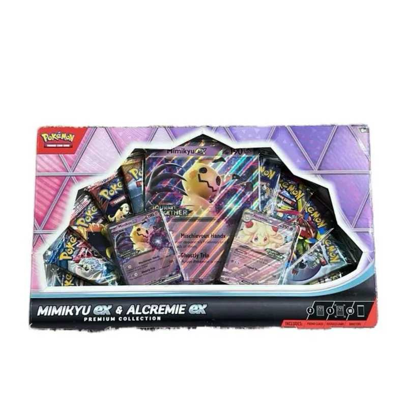 pokmon trading card game:mimikyu ex & alcremie ex premium collection Mimikyu Kantocards Pokmon presents the Mimikyu ex and Alcremie ex Premium Collection Pokemon TCG: Mimikyu Ex &