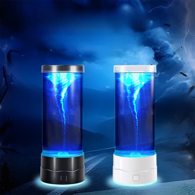 Tornado Lamp USB Colorful LED Ambient Light, Creative Night Light, Silent Decorative Small Lamp