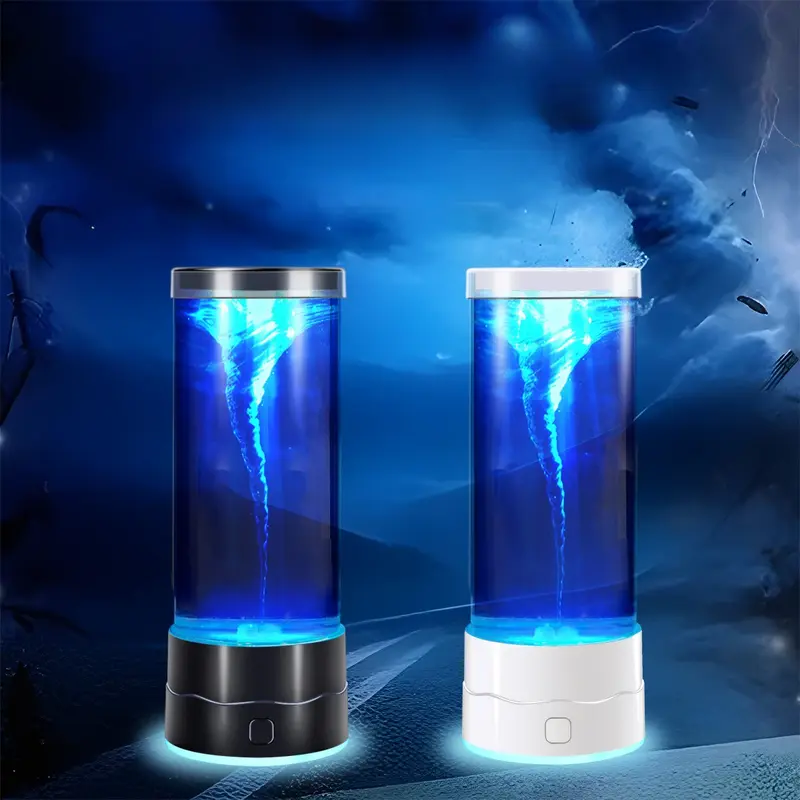 Tornado Lamp USB Colorful LED Ambient Light, Creative Night Light, Silent Decorative Small Lamp
