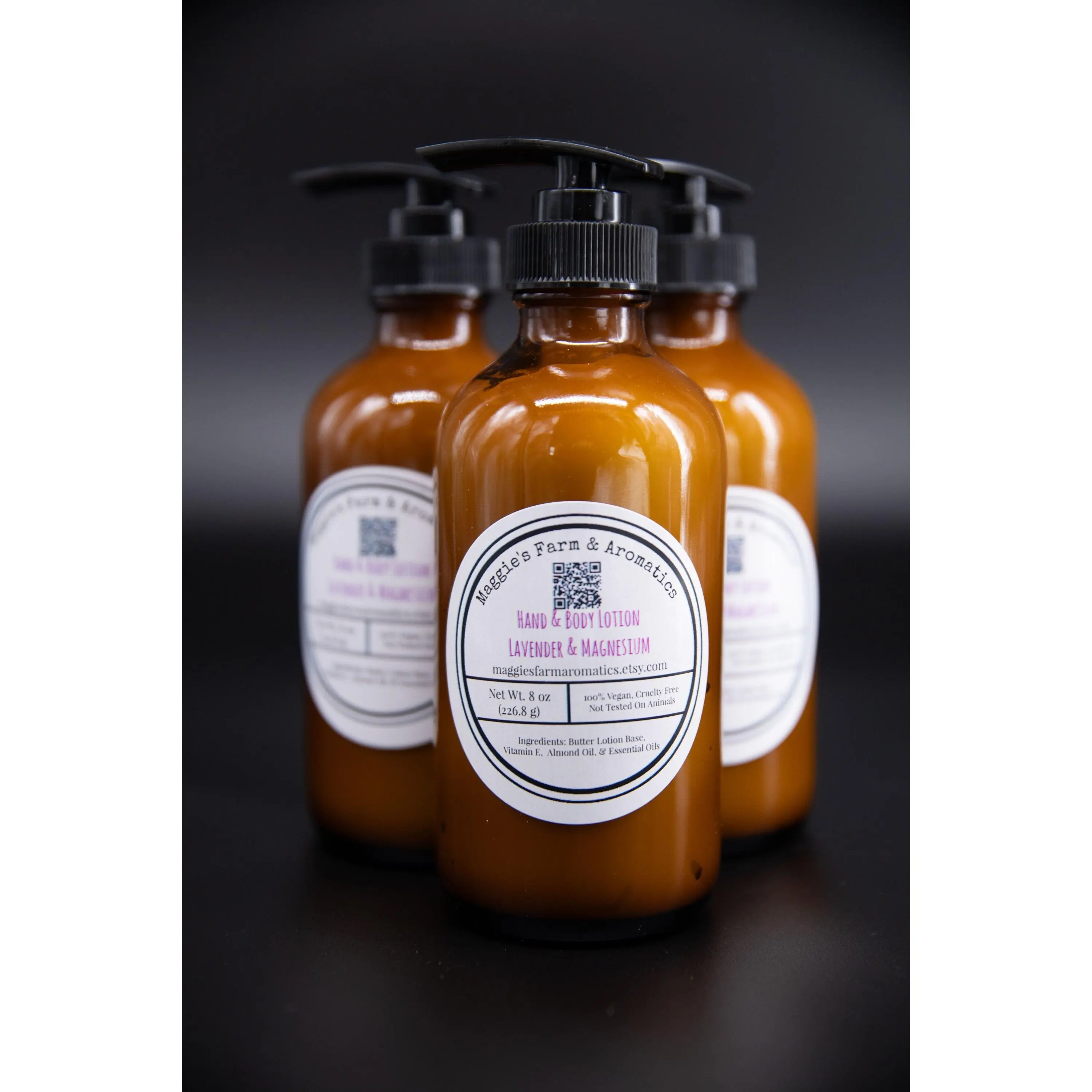 Lavender Magnesium Moisturizer Lotion, Natural Hydrating Body Care for Soft Skin & Relaxation, Non-Greasy, Soothing, Sensitive Skin-Friendly, Nourishing