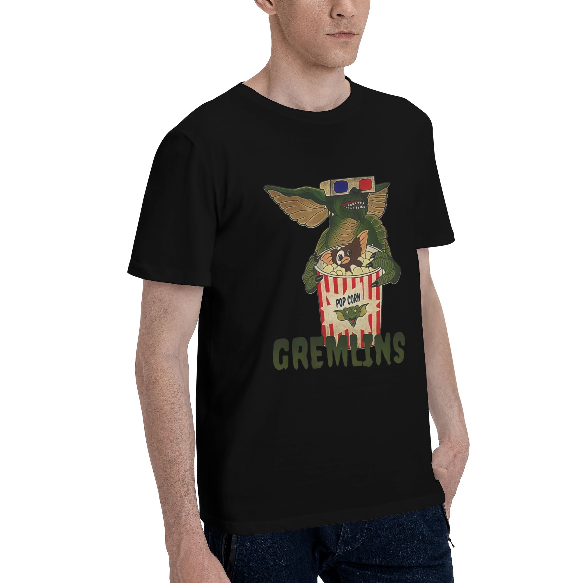 Vintage Gremlins 3D Movie Night Horror Comedy T-Shirt