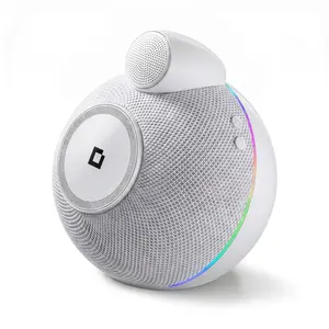ORBE · Qi2.2 Certified Wireless Charging Speaker with Ambient Light - White