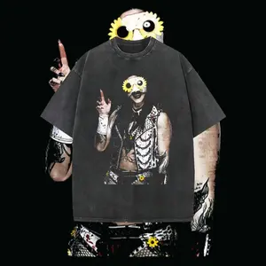 RHEA RIPLEY x TERRIFIER V2 TEE, Wrestling Graphic Tee, Wrestler Shirt, Sports Shirt, Vintage Wresting Shirt, Wrestling Fan Gift