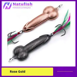 Glitter Lure 3g-36g rose gold gun black scale fishing gear bait, lure lure glitter wholesale