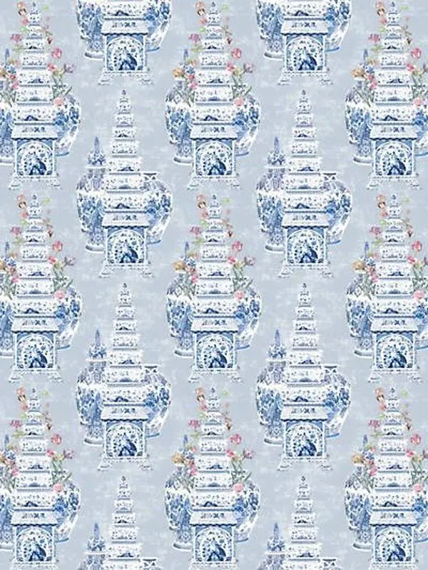 Masterpieces Tulip Gray Fabric