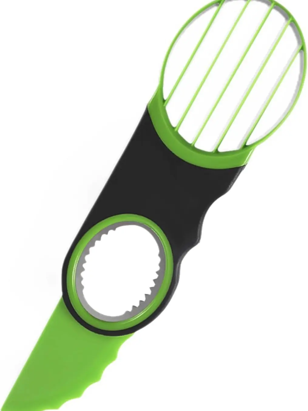 3-in-1 Stainless Steel Avocado Slicer, Pitter & Paring Knife | Heavy-Duty Avocado Cutter and Corer | Dishwasher Safe Fruit Prep Tool for Avocados & More