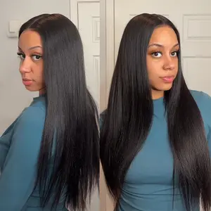 【New In】ISEE HAIR Fit-Breath Wear Go 9x6 M-Cap Yaki Straight Pre-Cut HD Skin Lace Front & Pre Plucked Hairline & Pre Bleached Tiny Knots Glueless Human Hair Wig#SpringStatements#greenish#TikTokShopSpringGlowUp