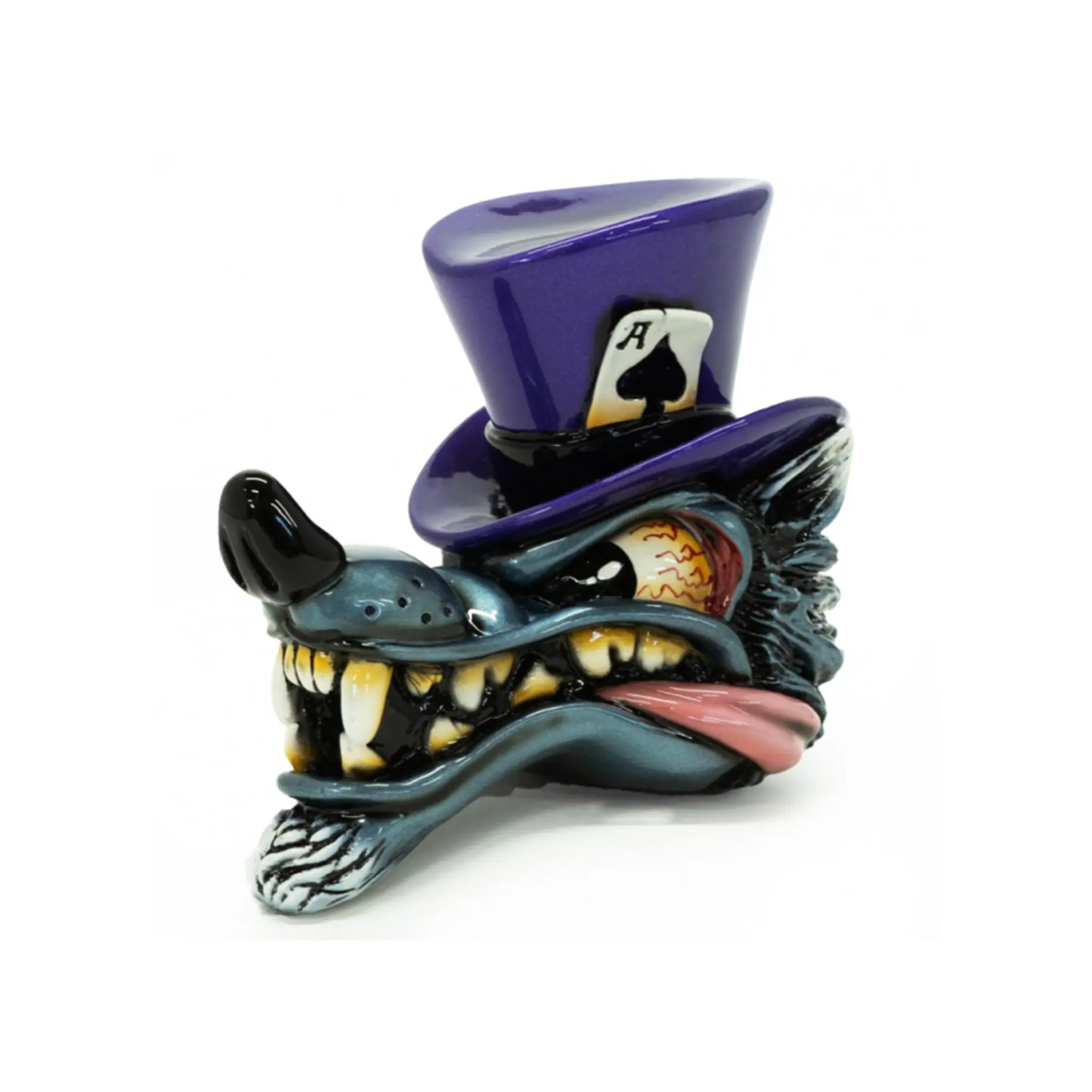 Twisted Shifterz Top Hat Wolf Shift Knob - Automotive Shifter Knobs for Cars, Premium Auto Interior Decoration Accessory (Sold individually)