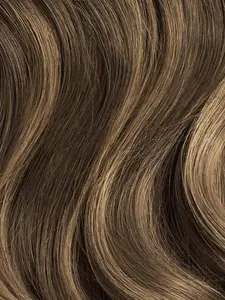 20" Ash Brown Balayage Scalp Hair Fill-Ins & Seamless Clip-Ins Bundle (230g)