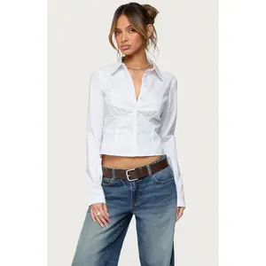 Edikted Women's Laurna Tailored Button Up Shirt