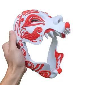 3D Printed Nightmare Geisha Mask - 4 Options Available 3D Printed Nightmare Geisha Mask - 4 Options Available