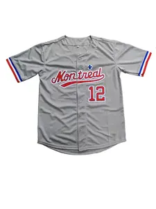 Men's Letter & Number Embroidery Button Front Baseball Jersey, Lightweight Jersey, Stylish Jersey, Sporty Jersey, Casual Loose Breathable Baseball Top, Sports Clothing for Training & Competition, Men's Sportswear for All Seasons