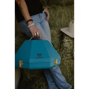 Random Road Ranch Cowgirl Hat Case