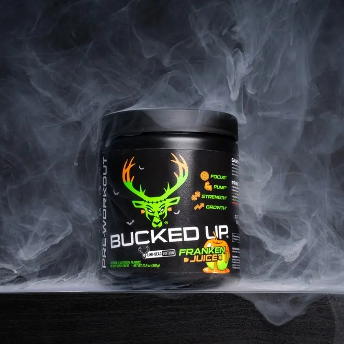 Bucked Up Original Formula Pre-Workout [30 Servings] Supplement for Serious Athletes with 200mg Caffeine per Serving Peach Pomegranate Flavor