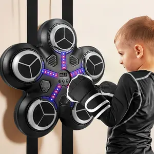 Children's Interactive Boxing Training Mat with Lights and Sound, Adjustable Speed