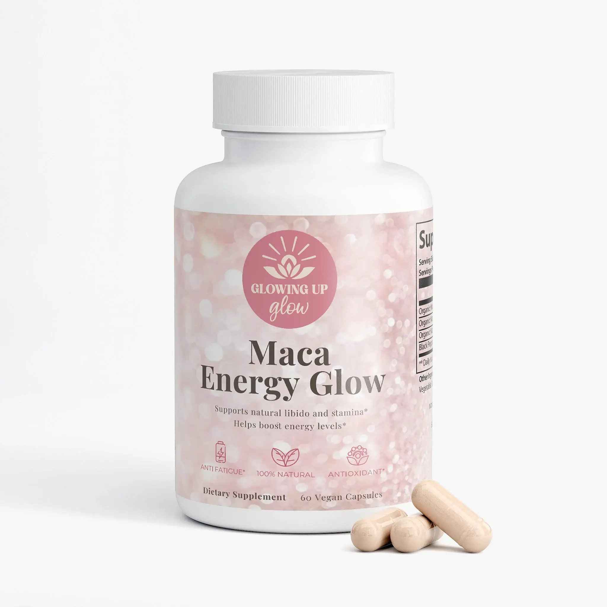 ️ Maca Energy Glow – Natural Energy & Hormone Balance for Women