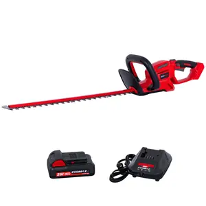 Ecomax 20V Brushed Hedge Trimmer with 2.0Ah Battery and Charger