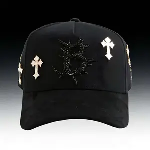 Barbas Hat B-Cross – Limited Edition Streetwear Snapback Embroidered Hat, Adjustable Casual Street Cap