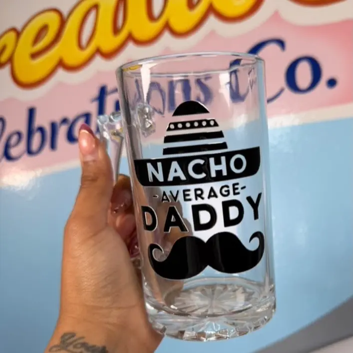 Personalized Beer Glass for Dad | Father’s Day Gift | Custom Pint Glass