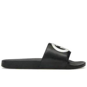 Gucci Men's Slide Interlocking G Leather Black, from StockX